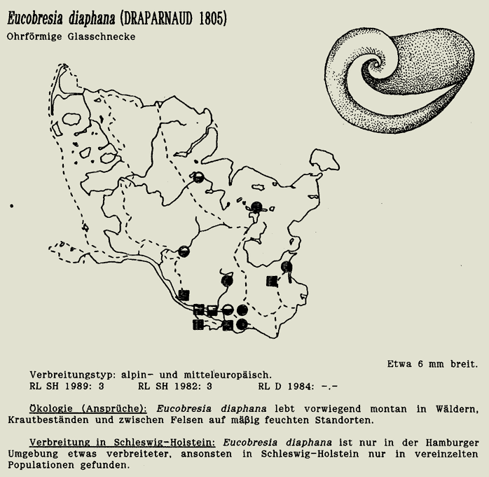 map c LANU-Schleswig-Holstein       drawing  c Projektgruppe Molluskenkartierung 